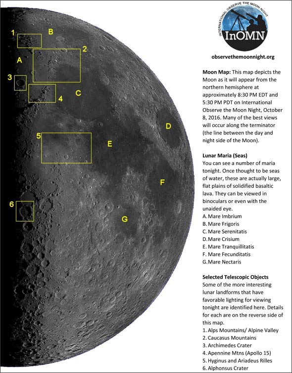 InOMN 2016, Mondkarte für den 8. Oktober 2016